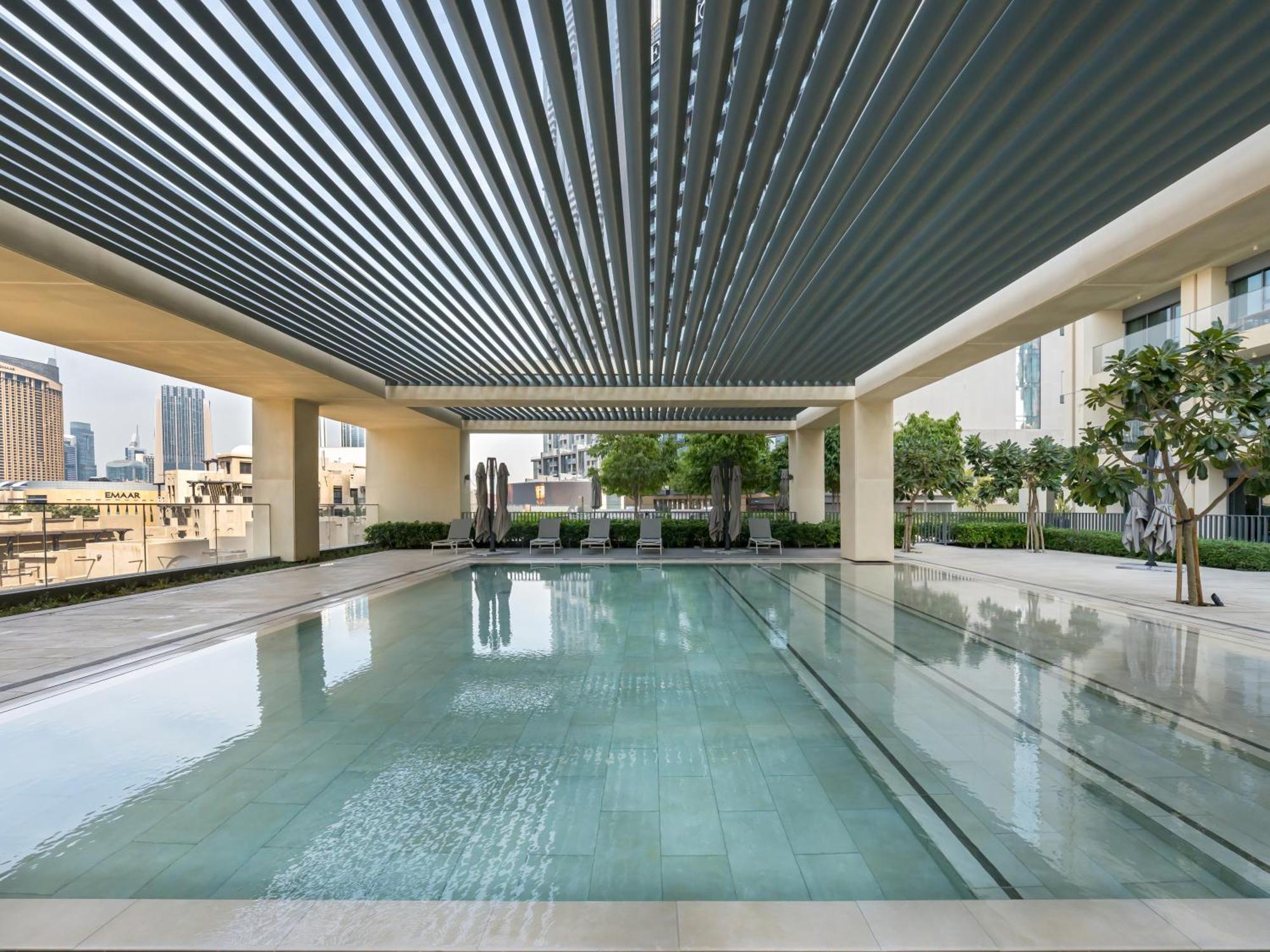 The Burj Khalifa Suite Luxury 2-Bed In Burj Royale Dubai Eksteriør bilde