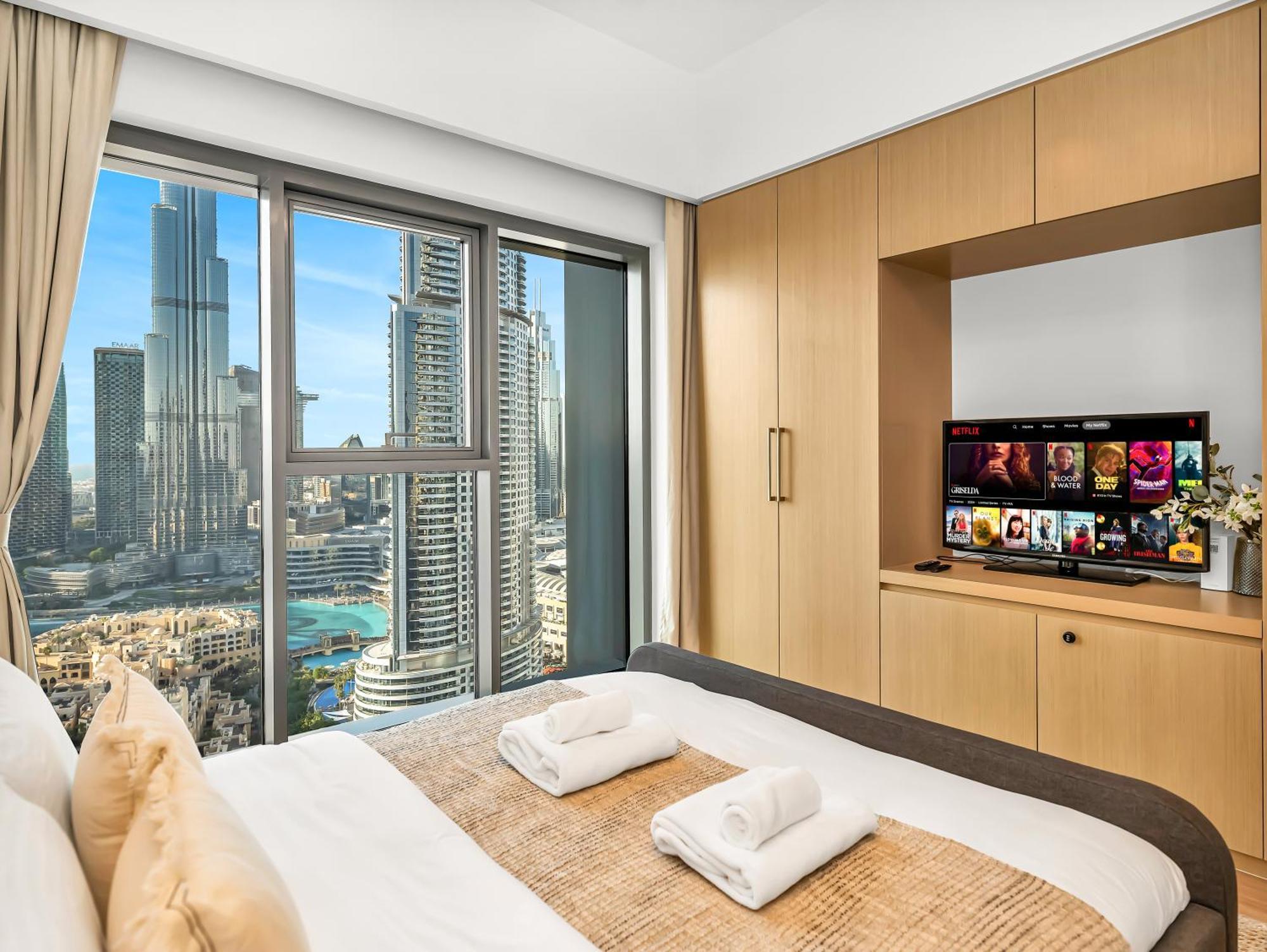 The Burj Khalifa Suite Luxury 2-Bed In Burj Royale Dubai Eksteriør bilde