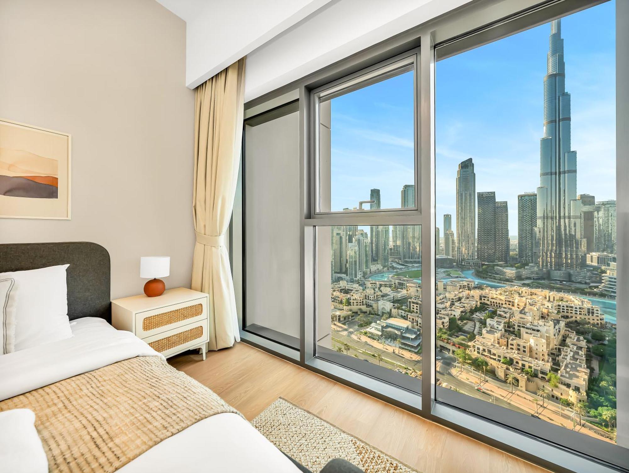The Burj Khalifa Suite Luxury 2-Bed In Burj Royale Dubai Eksteriør bilde