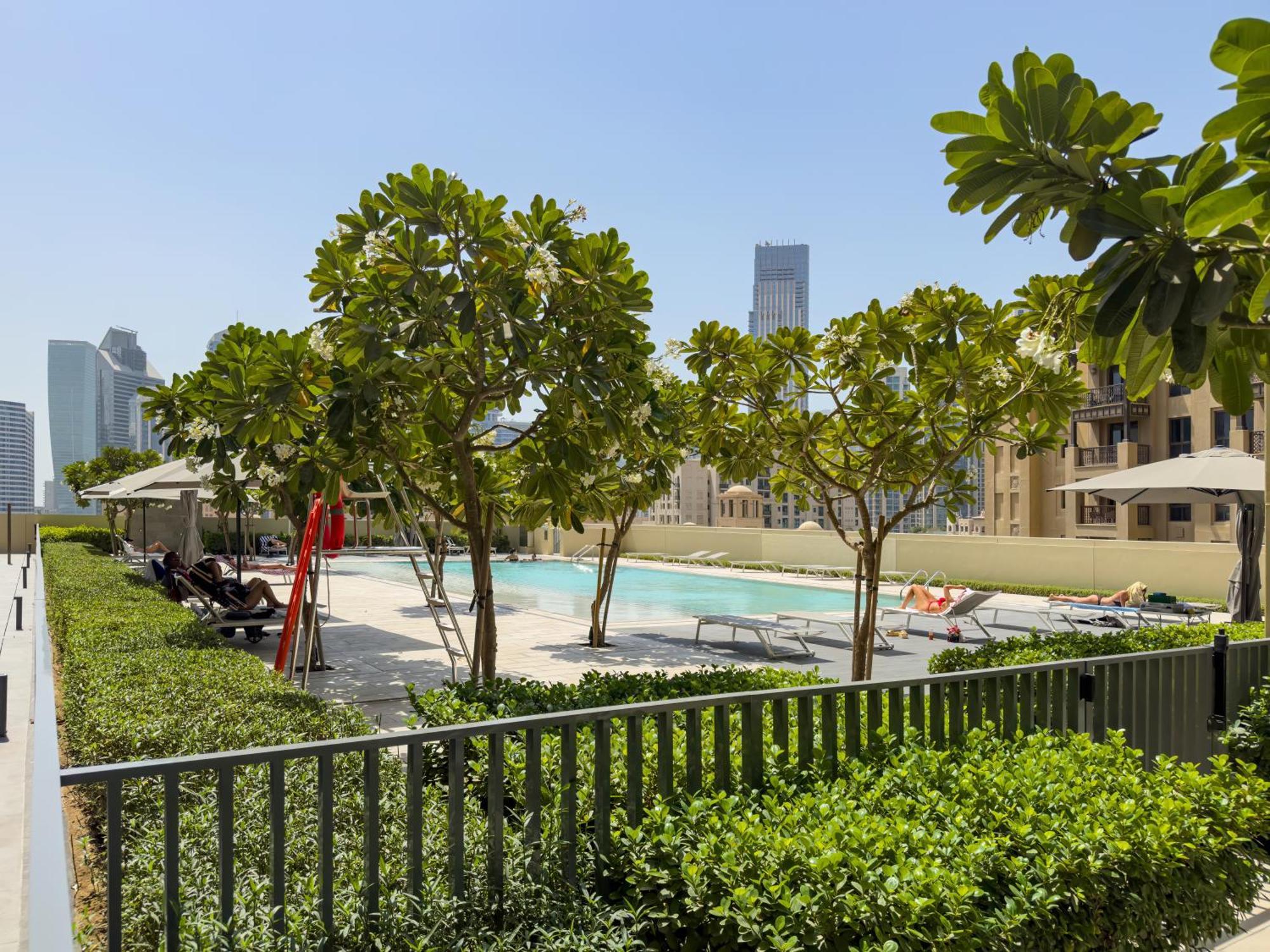 The Burj Khalifa Suite Luxury 2-Bed In Burj Royale Dubai Eksteriør bilde