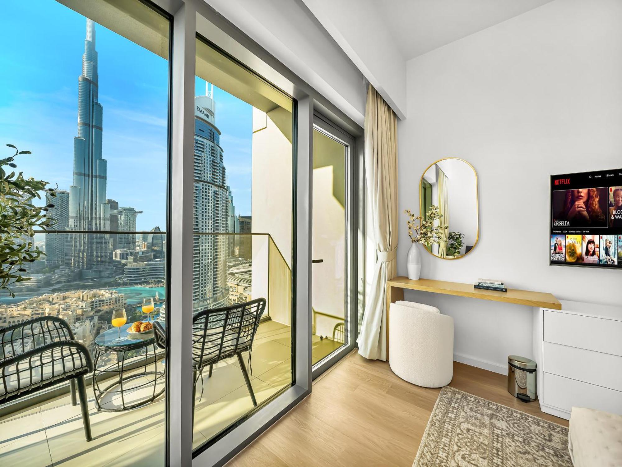 The Burj Khalifa Suite Luxury 2-Bed In Burj Royale Dubai Eksteriør bilde