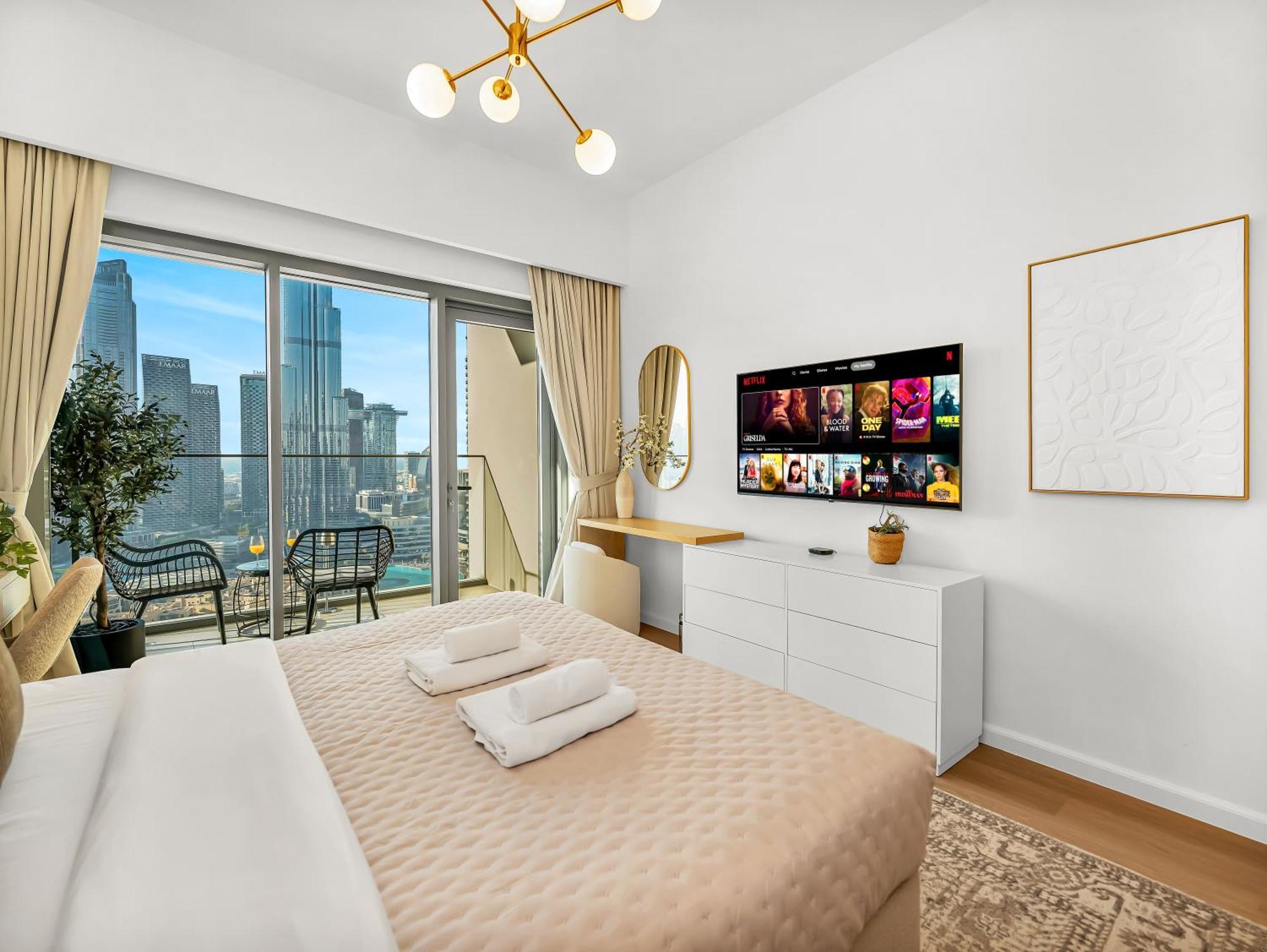 The Burj Khalifa Suite Luxury 2-Bed In Burj Royale Dubai Eksteriør bilde