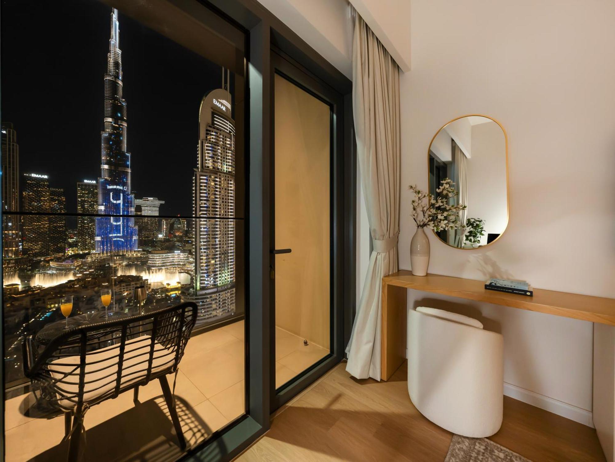 The Burj Khalifa Suite Luxury 2-Bed In Burj Royale Dubai Eksteriør bilde